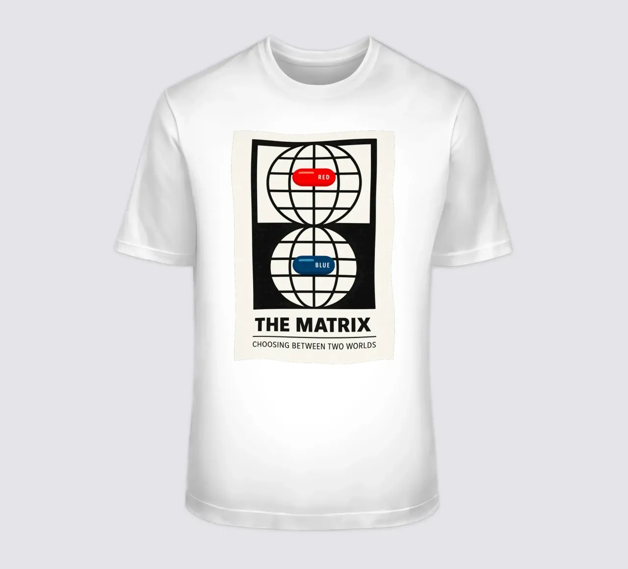 The Matrix Print t-shirt da MoviesArt