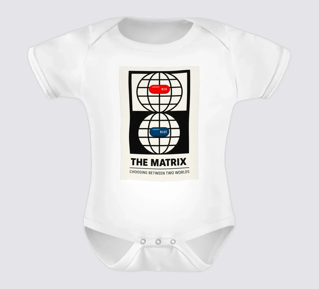The Matrix Print body neonato maniche corte da MoviesArt