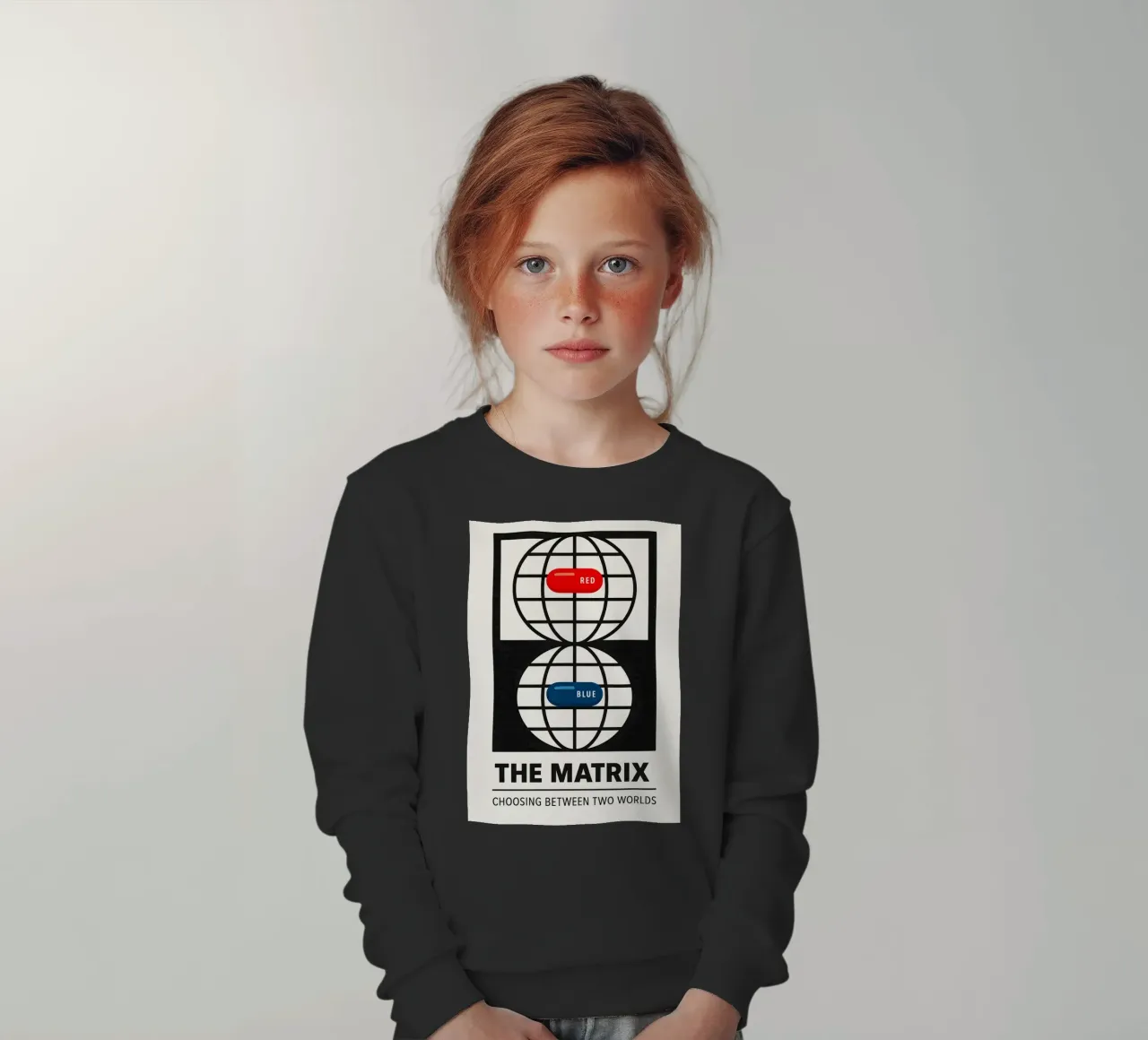 The Matrix Print felpa bambino da MoviesArt