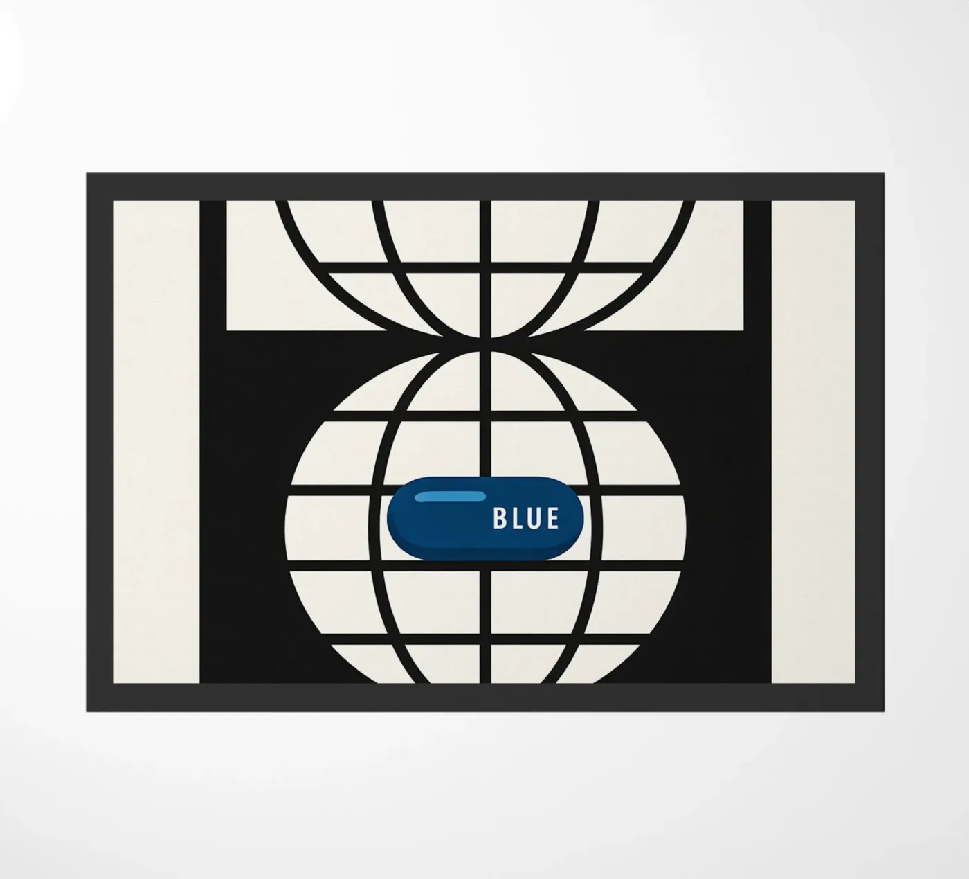 The Matrix Print deurmat van MoviesArt