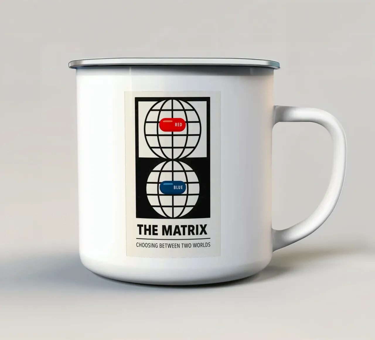 The Matrix Print tazza in smalto da MoviesArt
