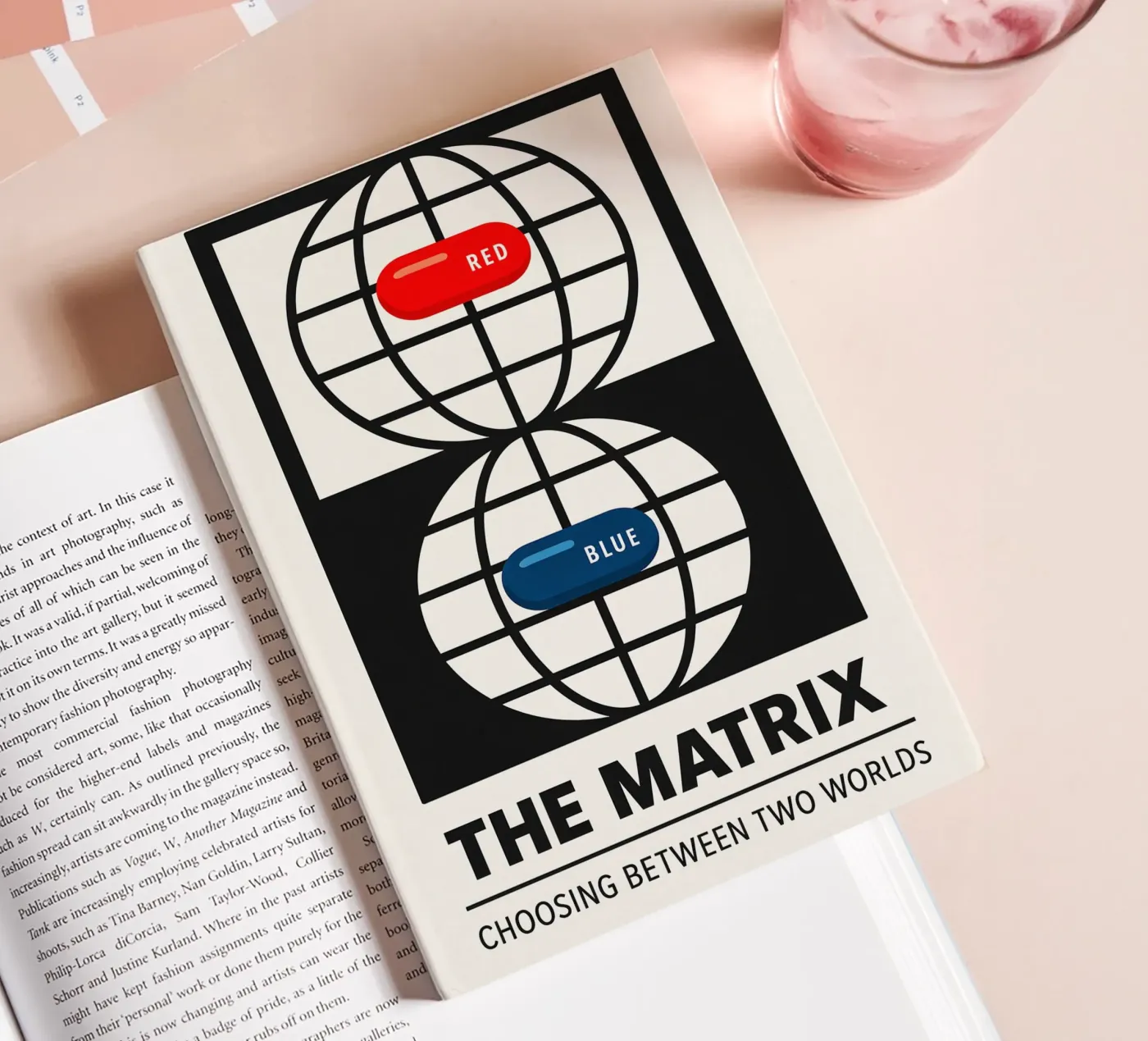 The Matrix Print notitieboek van MoviesArt