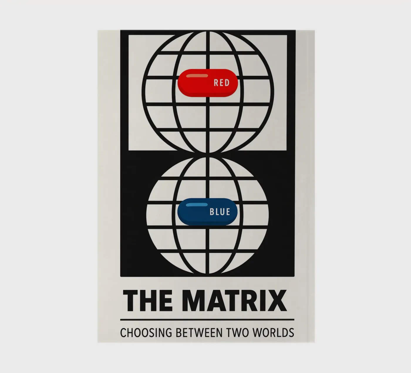 The Matrix Print notitieboek van MoviesArt