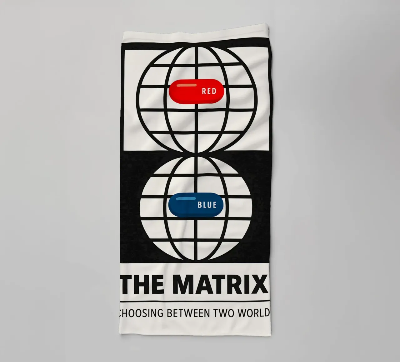 The Matrix Print towel by MoviesArt