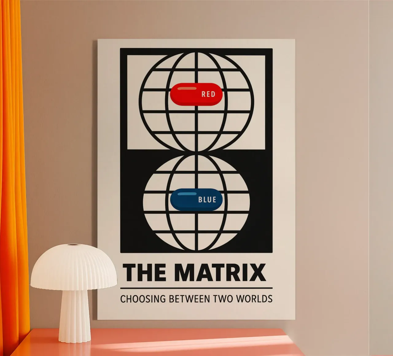 The Matrix Print plexiglass da MoviesArt