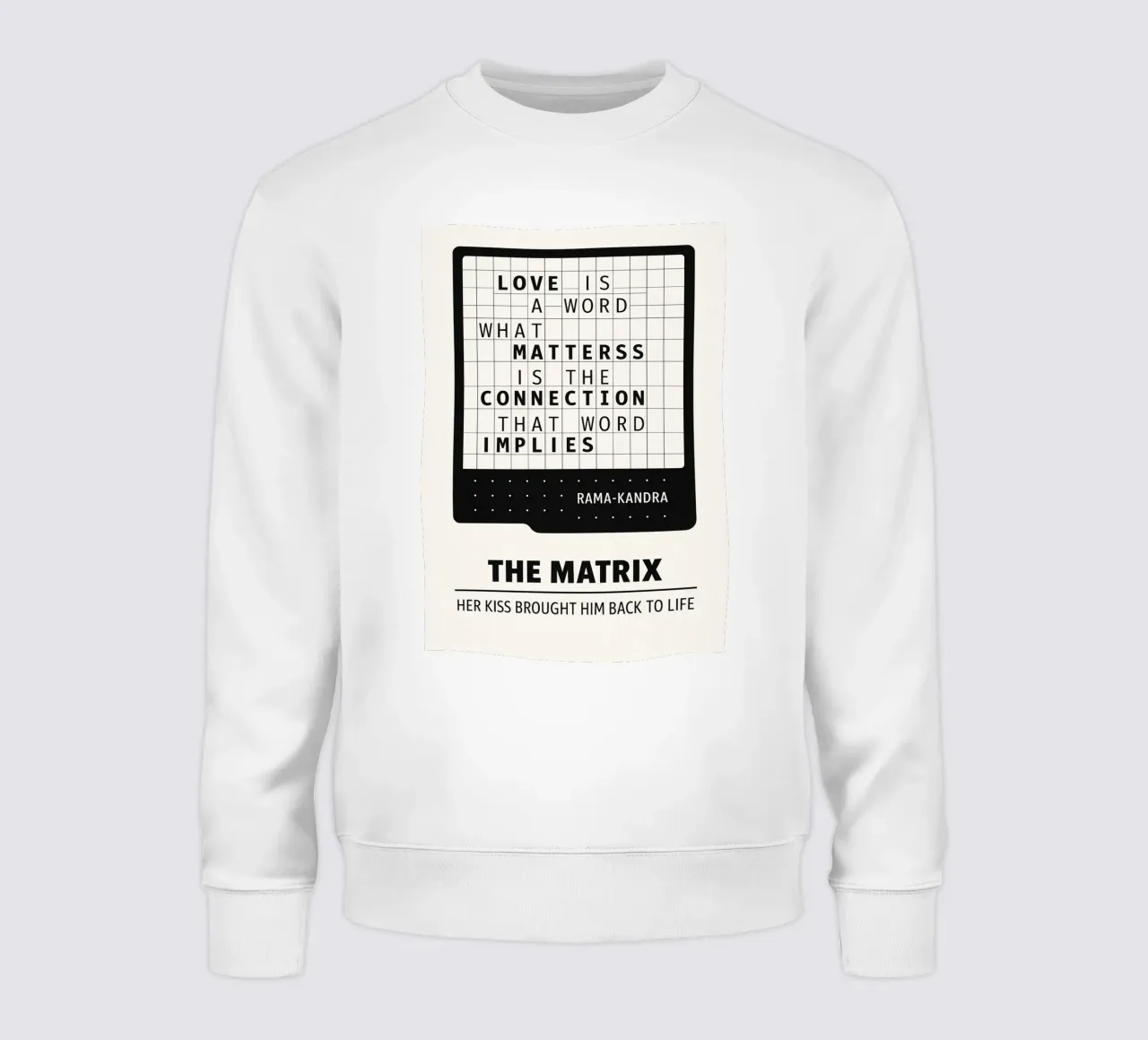 The Matrix Print felpa da MoviesArt