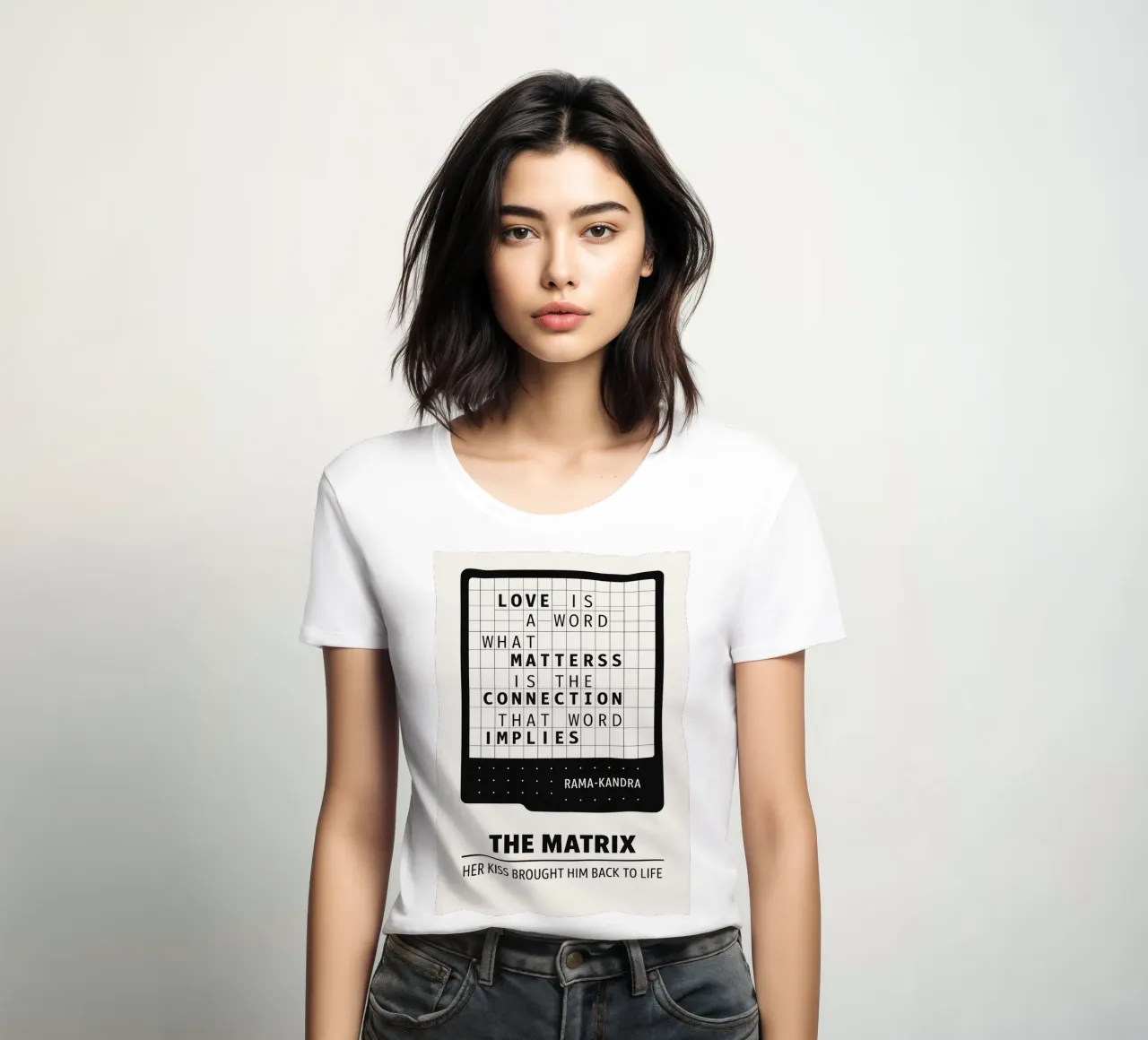 The Matrix Print t-shirt da donna da MoviesArt