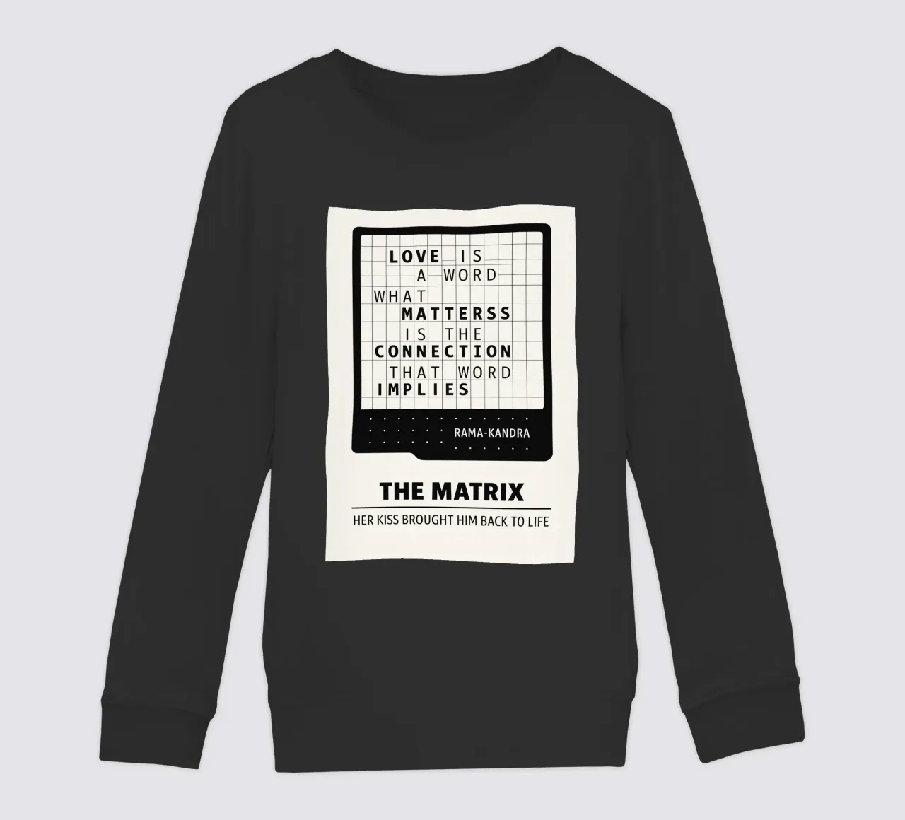 The Matrix Print felpa bambino da MoviesArt