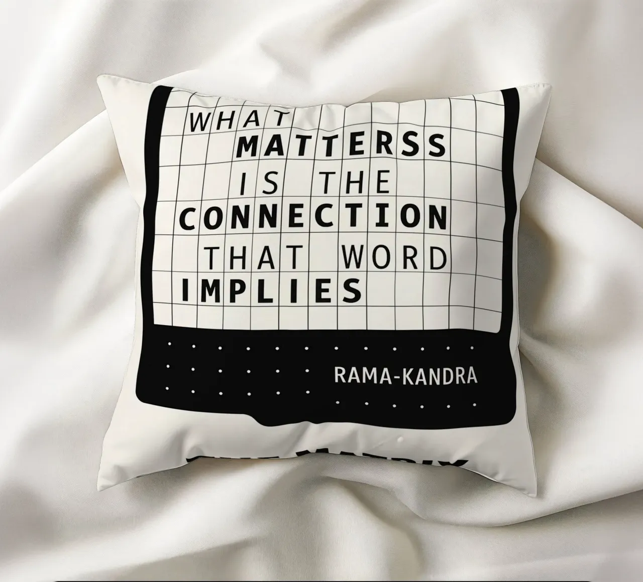 The Matrix Print cuscino da MoviesArt