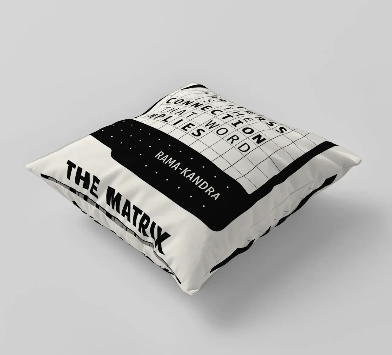 The Matrix Print cuscino da MoviesArt