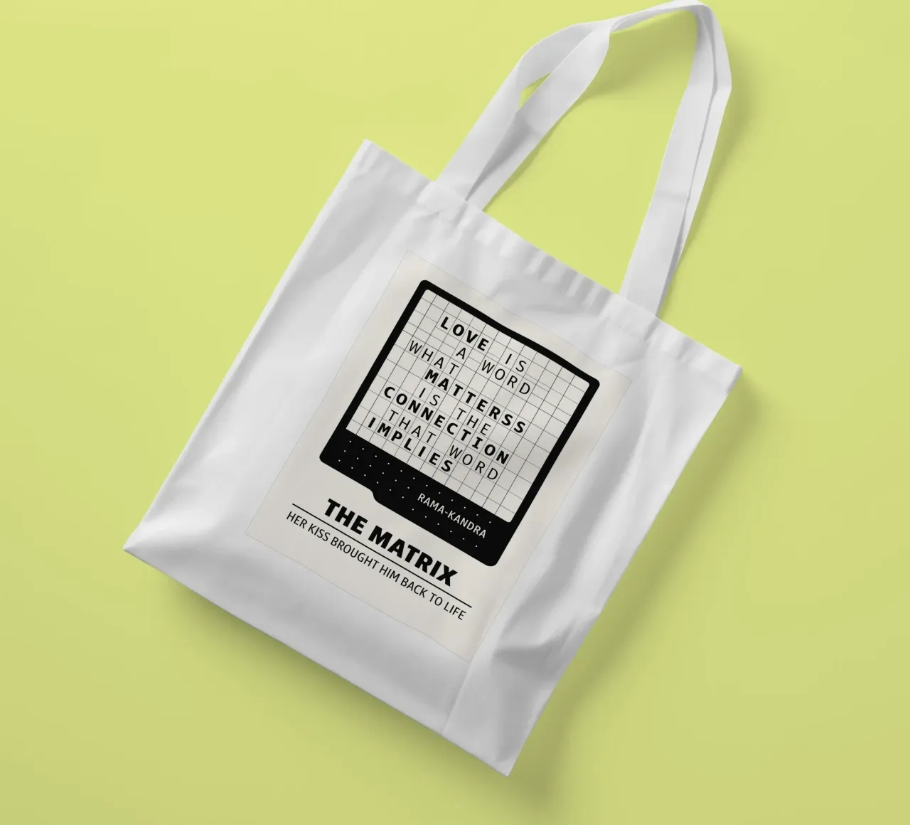 The Matrix Print borsa in juta da MoviesArt