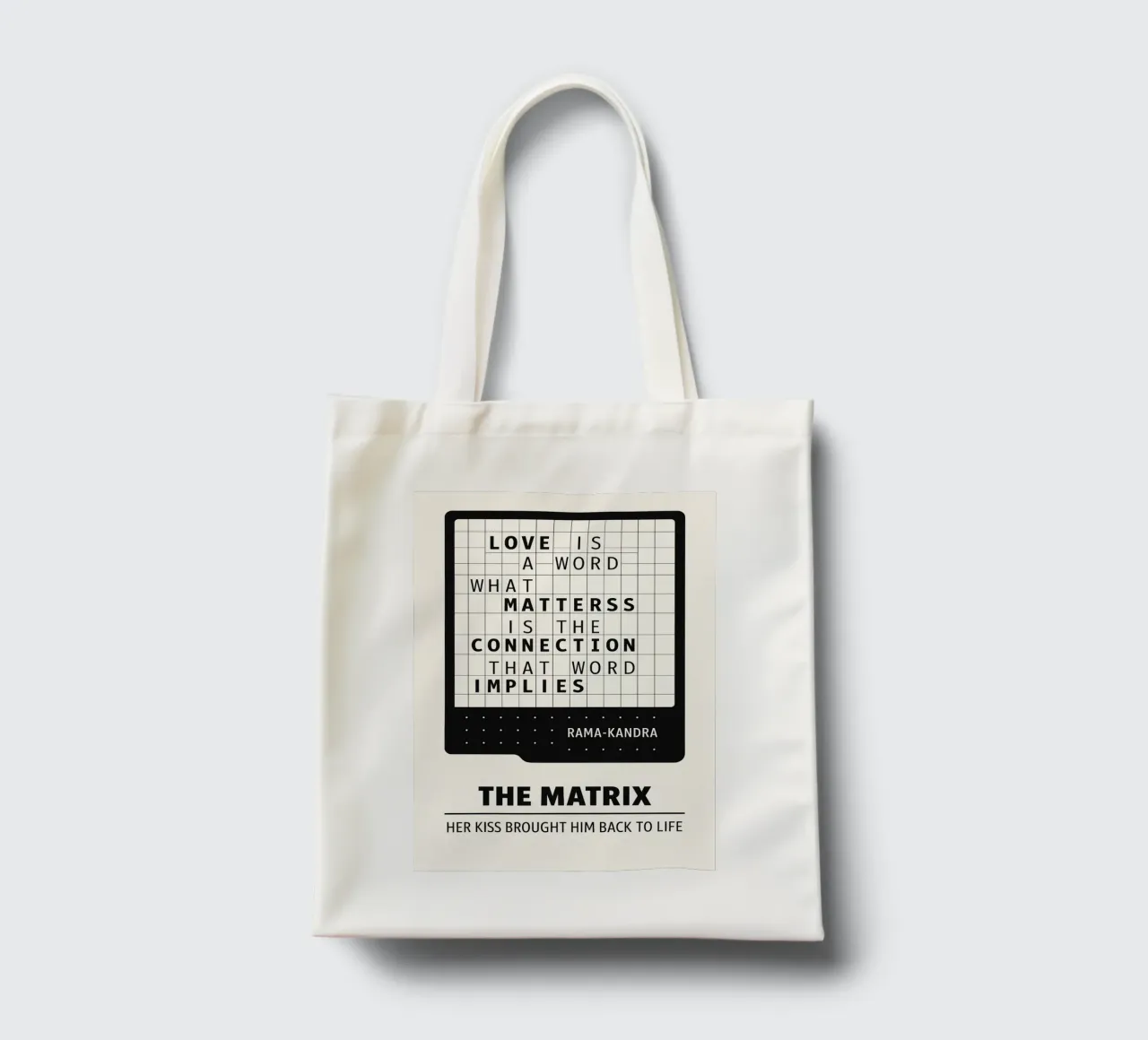 The Matrix Print borsa in juta da MoviesArt
