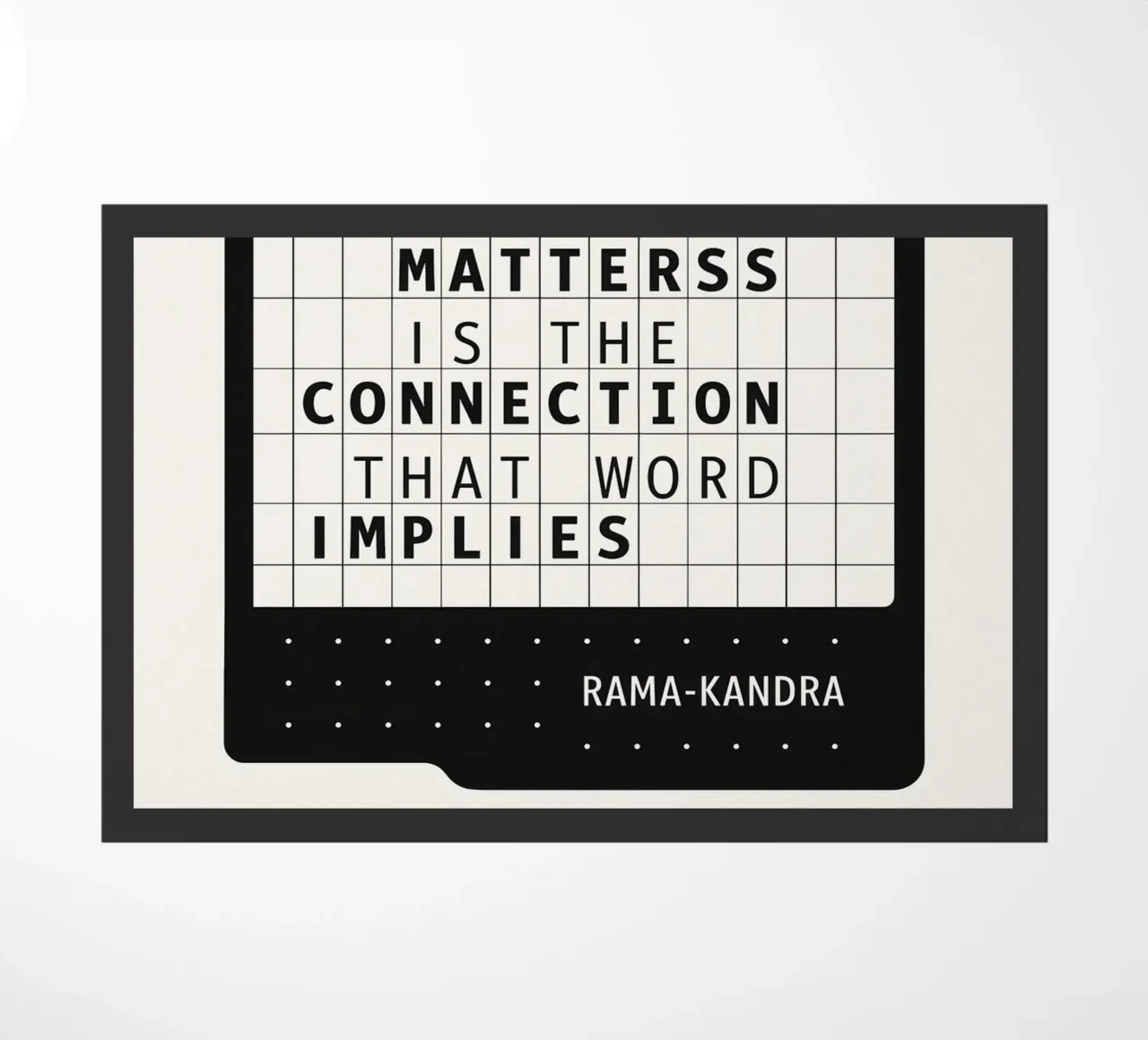 The Matrix Print zerbino da MoviesArt