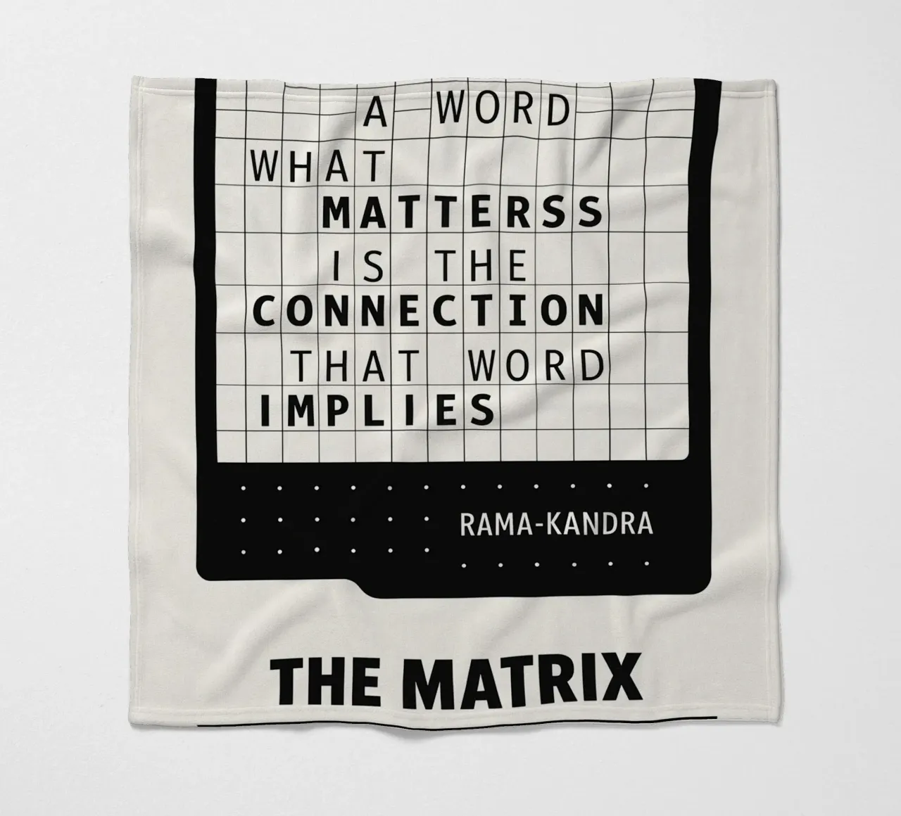 The Matrix Print coperta in pile da MoviesArt