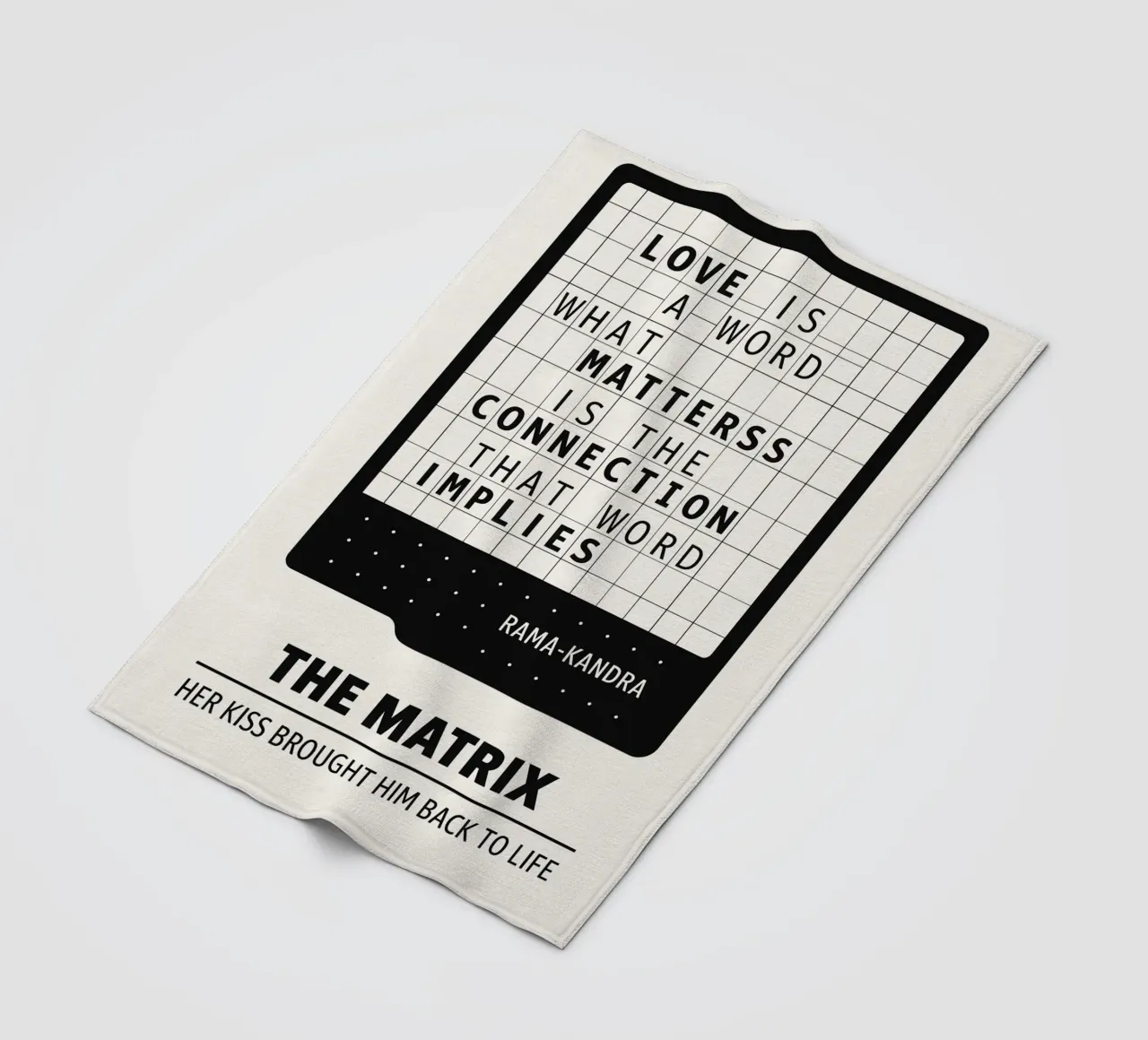 The Matrix Print coperta in pile da MoviesArt