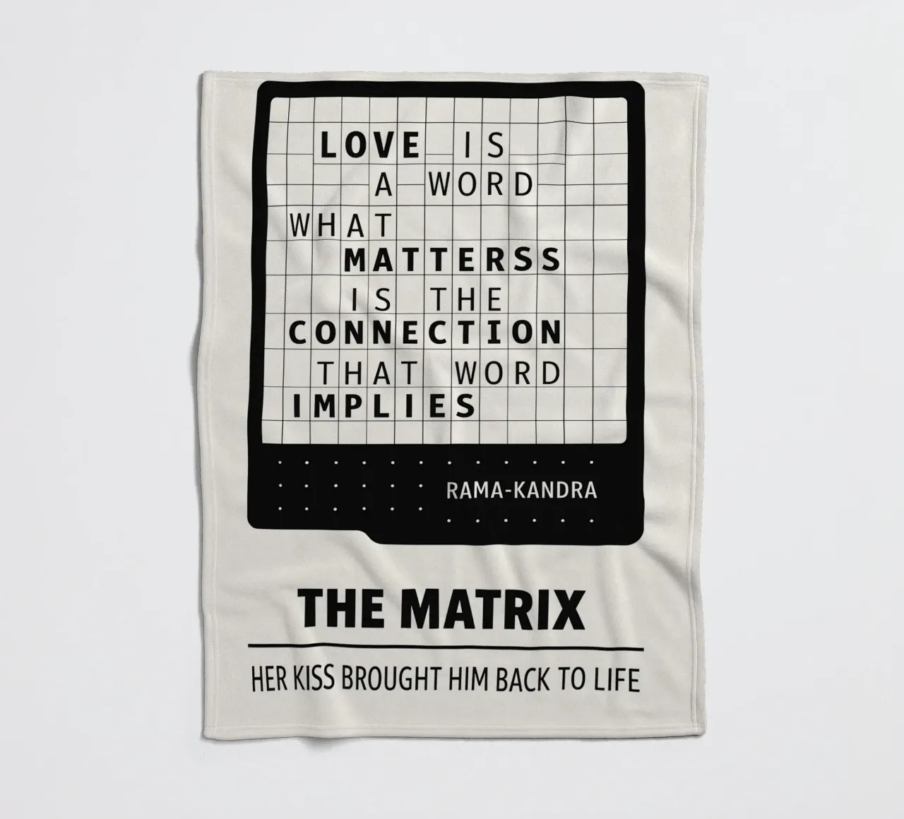 The Matrix Print coperta in pile da MoviesArt