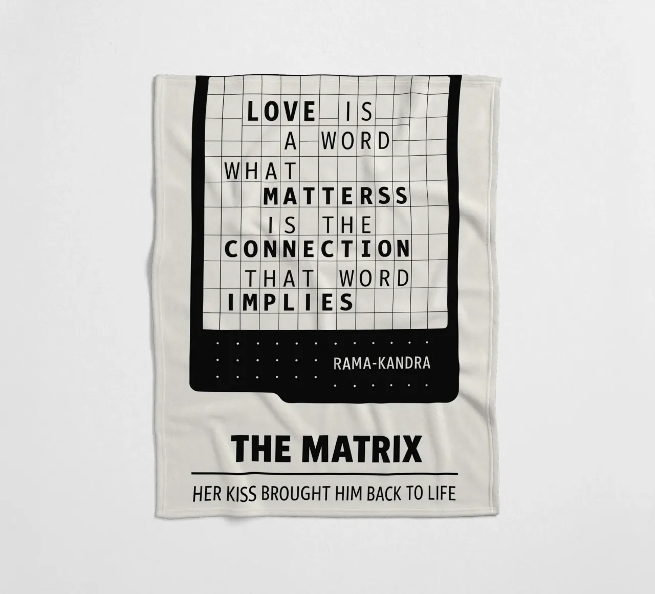 The Matrix Print coperta in pile da MoviesArt