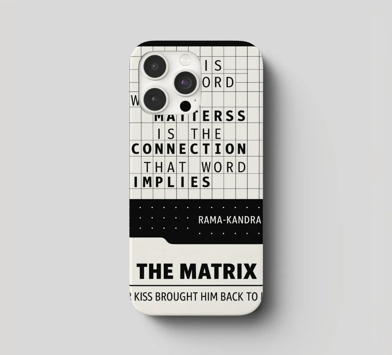 The Matrix Print cover iphone da MoviesArt