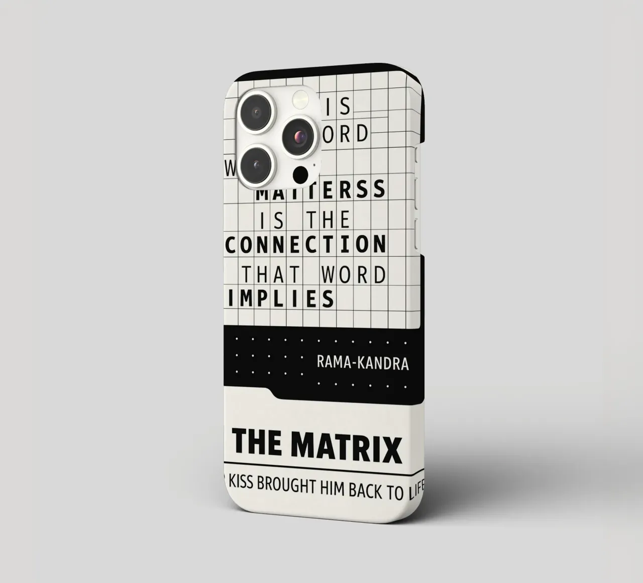 The Matrix Print cover iphone da MoviesArt