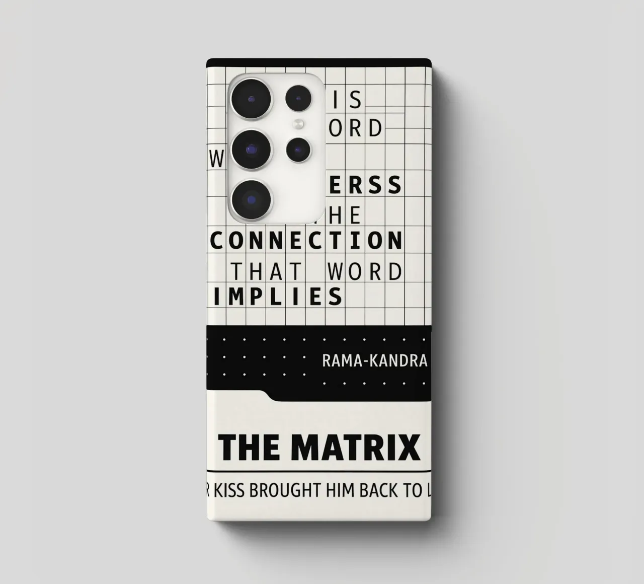 The Matrix Print cover samsung da MoviesArt