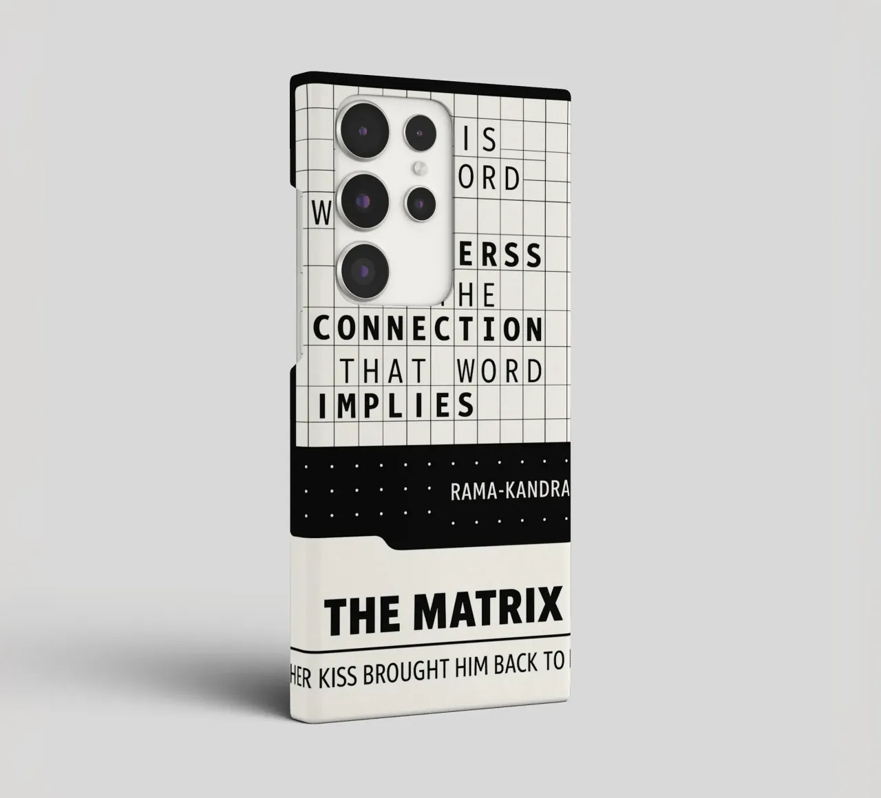 The Matrix Print cover samsung da MoviesArt