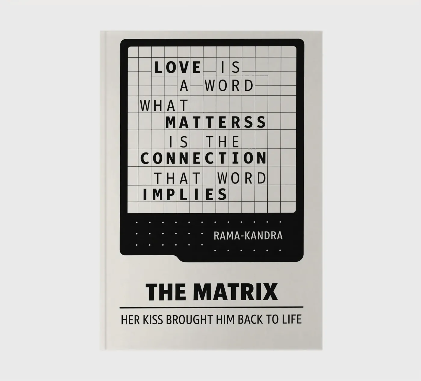 The Matrix Print notitieboek van MoviesArt
