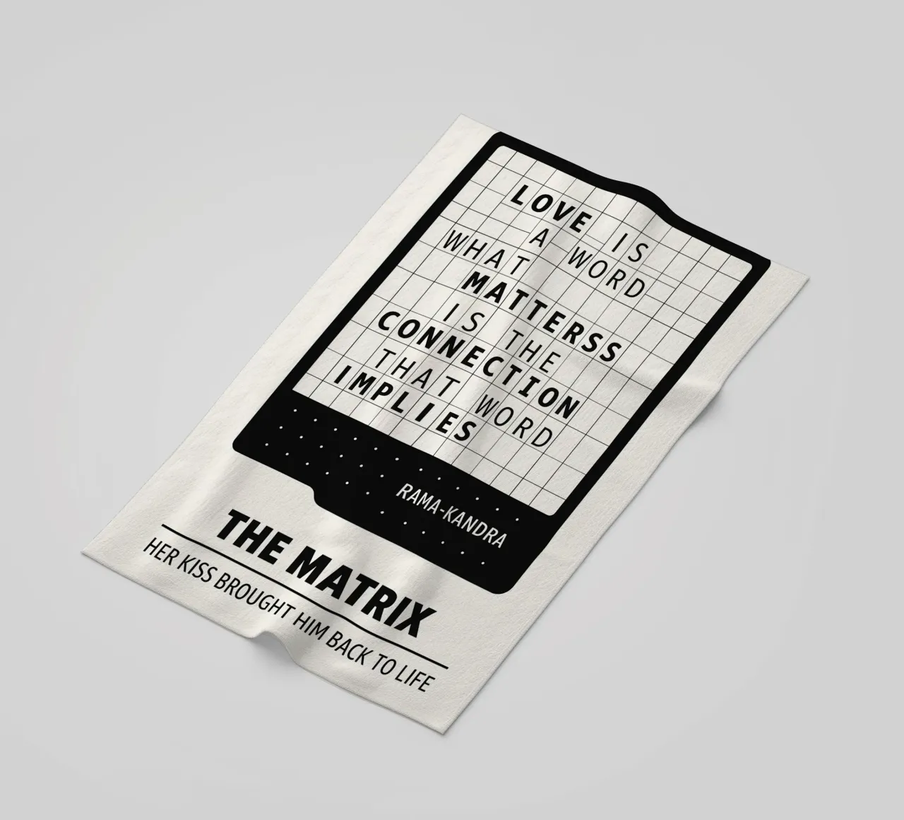 The Matrix Print telo mare da MoviesArt