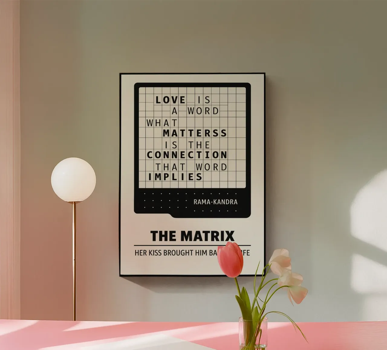 The Matrix Print plexiglass da MoviesArt