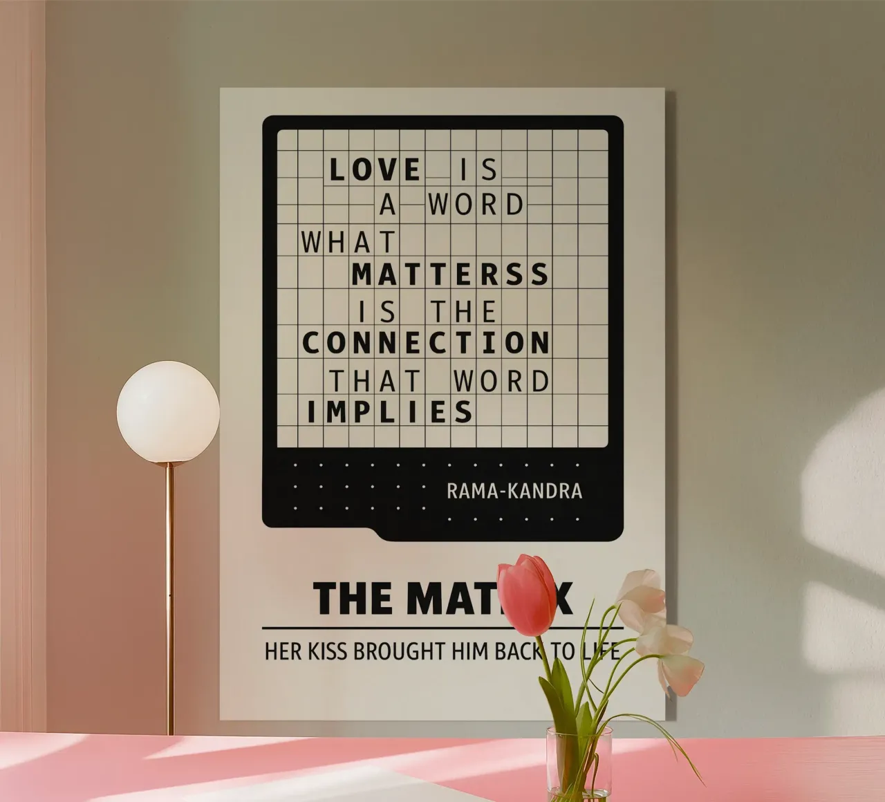 The Matrix Print plexiglass da MoviesArt