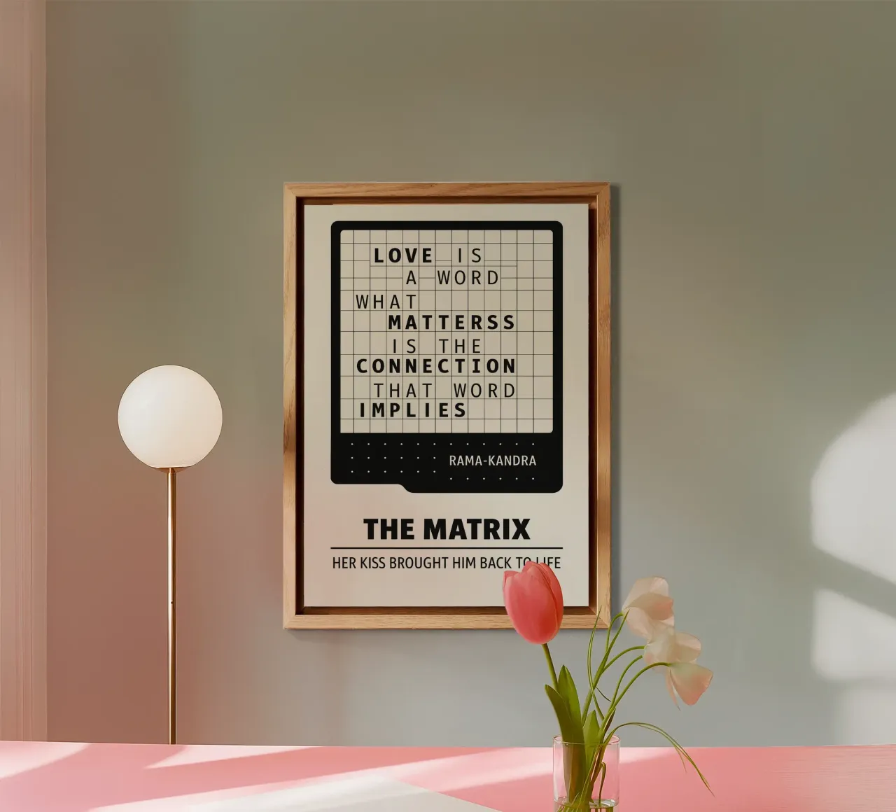 The Matrix Print pannello forex da MoviesArt