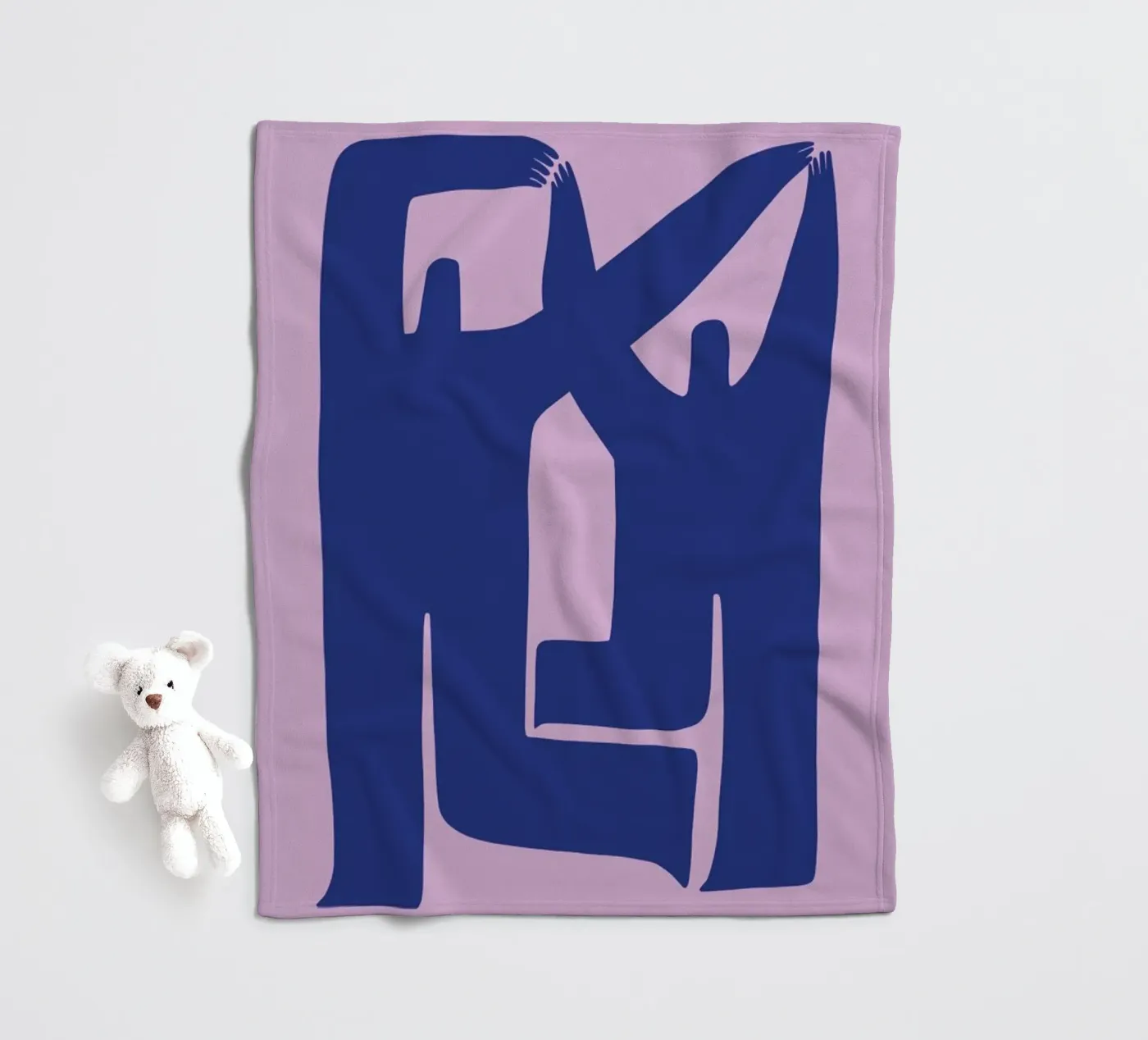 Geometric Dance Fleecedecke von Pure