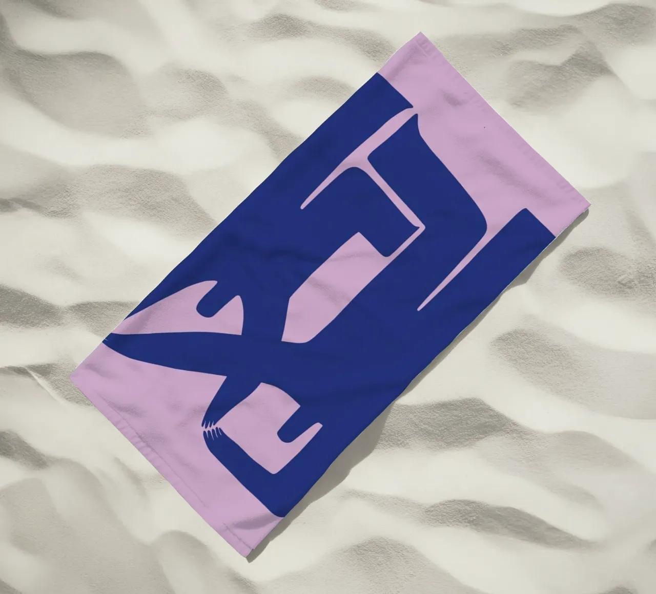 Geometric Dance strandhanddoek van Pure