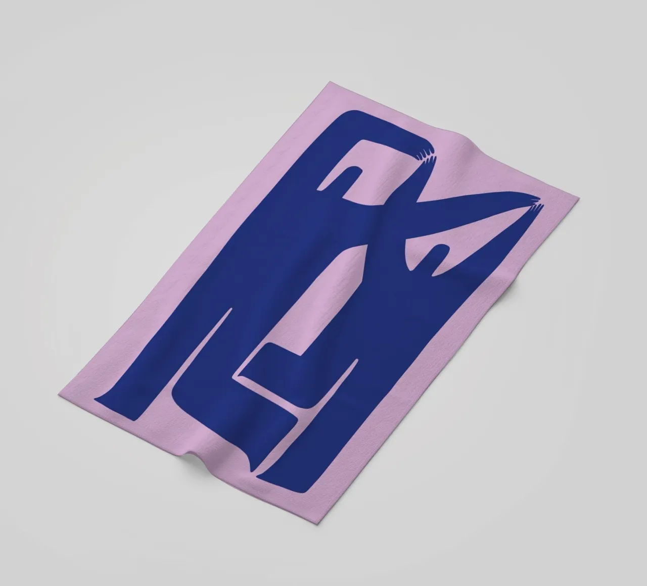 Geometric Dance strandhanddoek van Pure