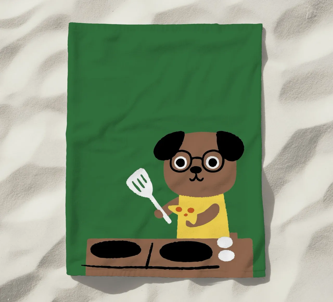 Cane da cucina telo mare da TRENDY POSTER SHOP