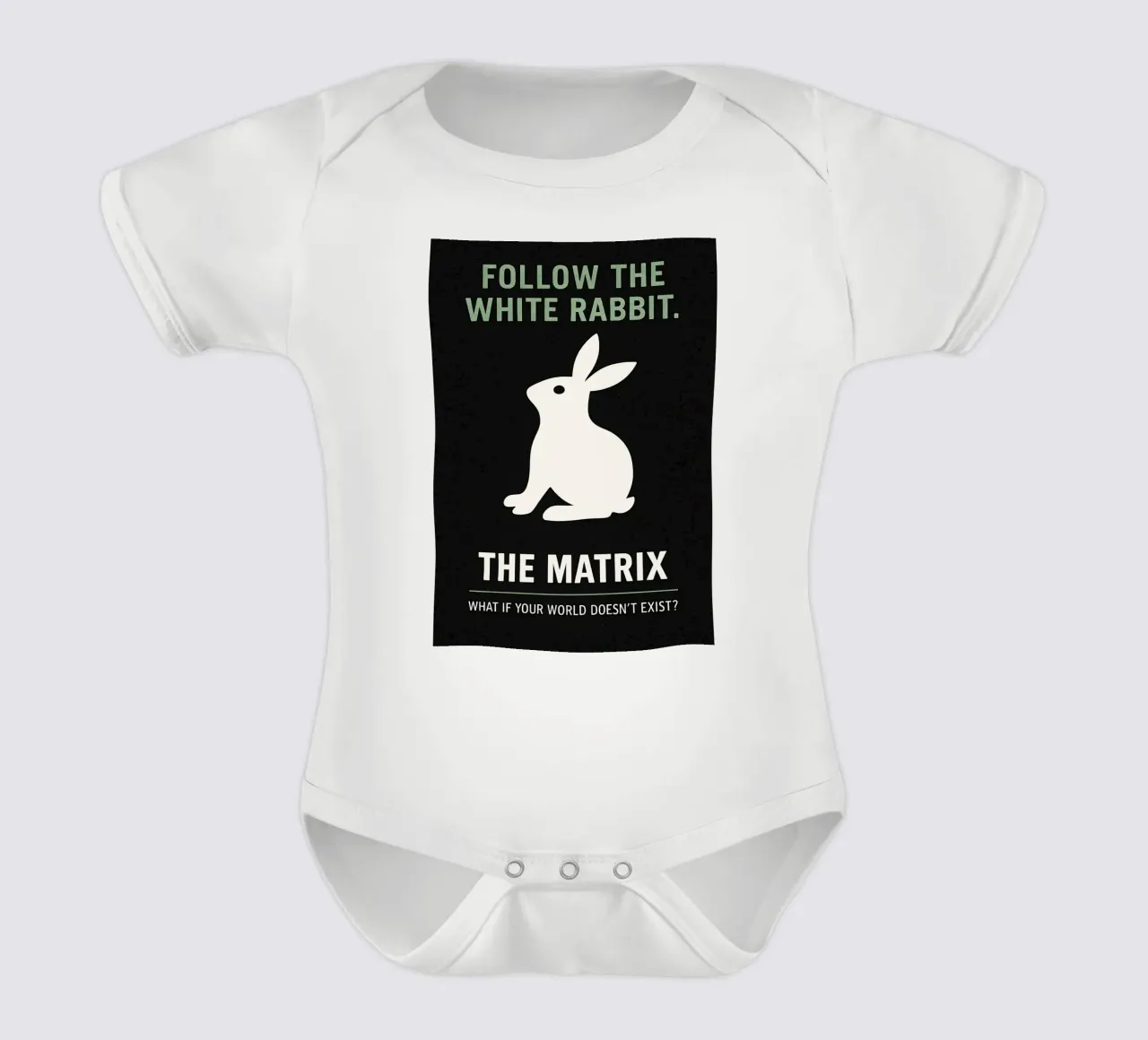 The Matrix Print body neonato maniche corte da MoviesArt