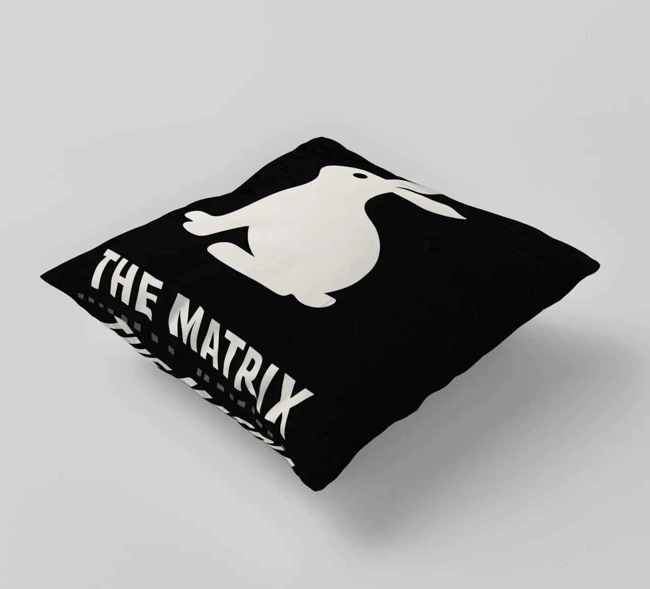 The Matrix Print decorative cushion by MoviesArt