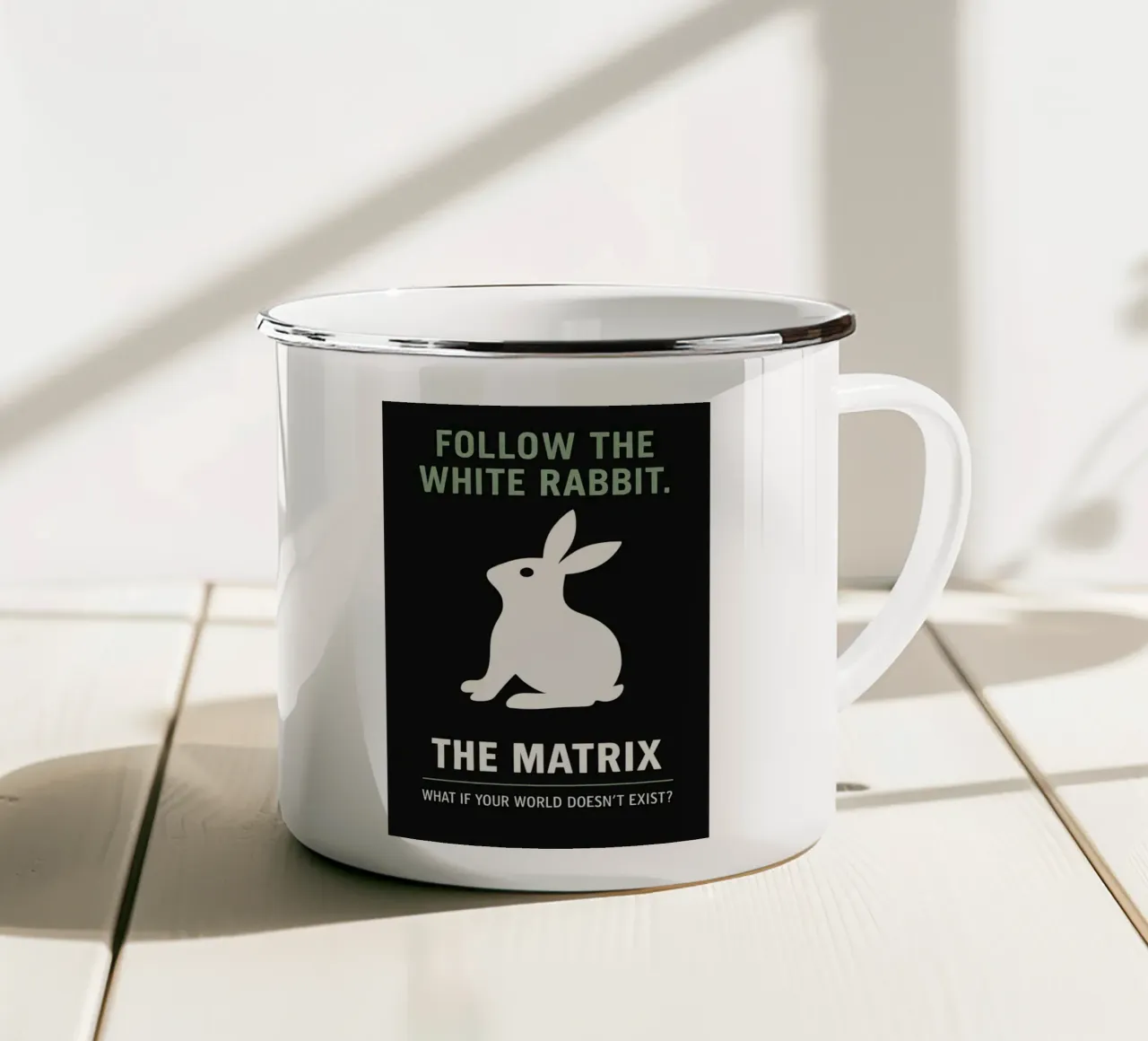 The Matrix Print tazza in smalto da MoviesArt