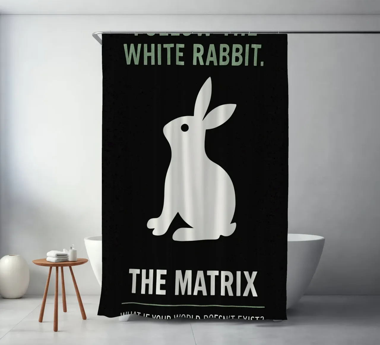 The Matrix Print tenda da doccia da MoviesArt