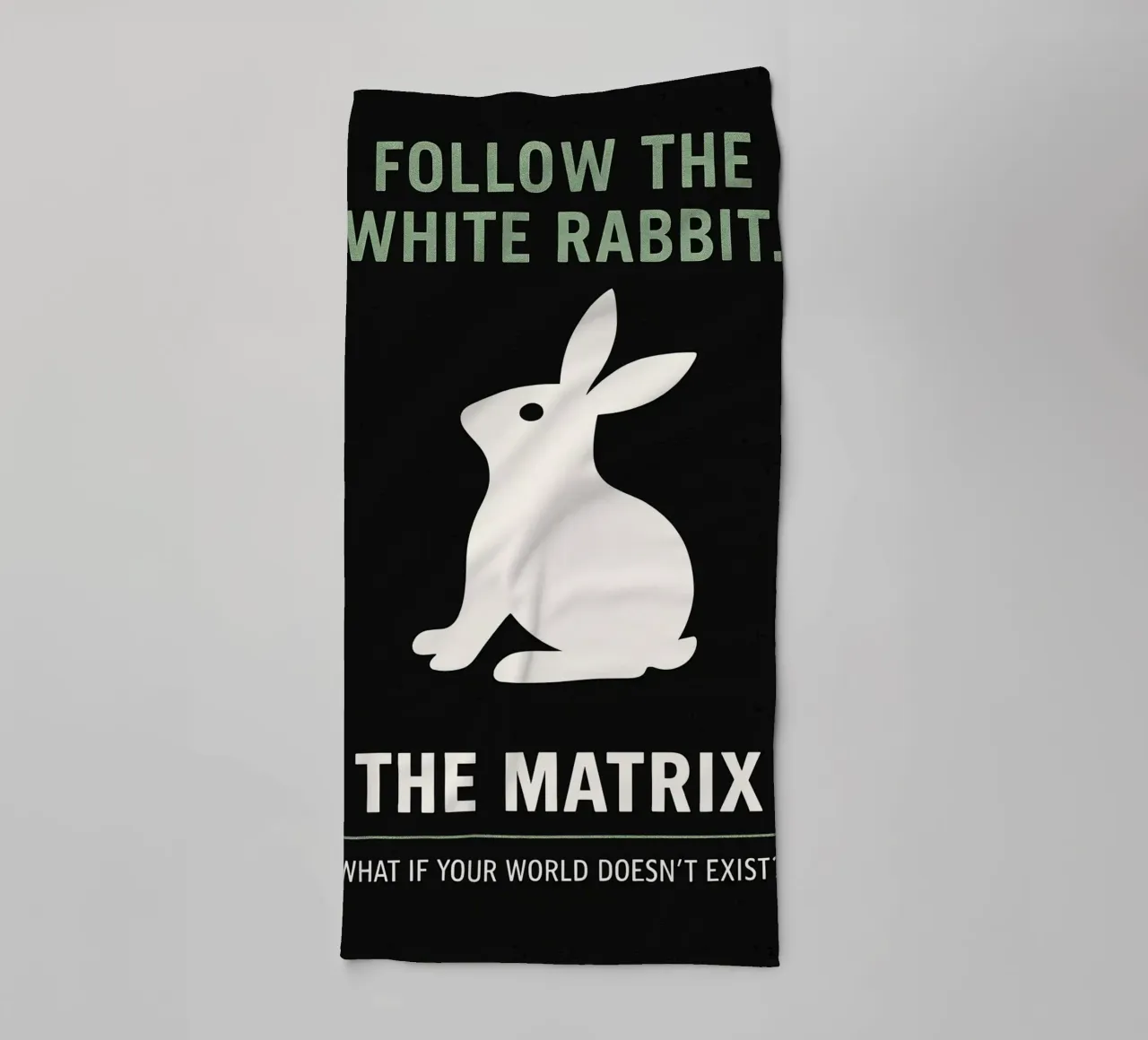 The Matrix Print towel by MoviesArt