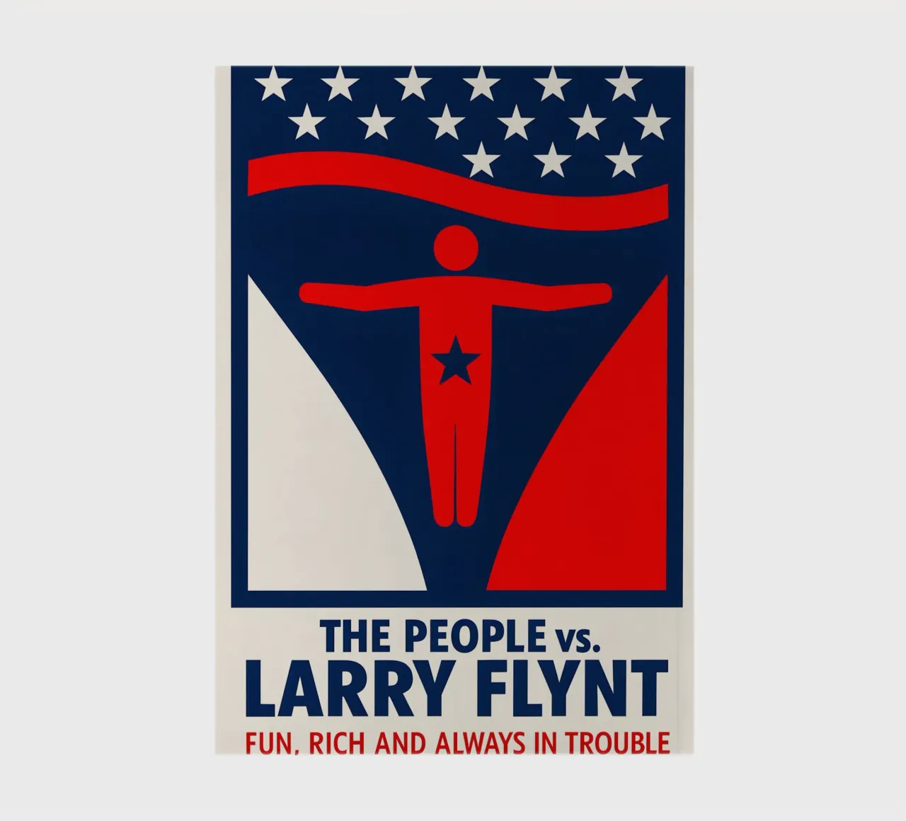 The People vs Larry Flynt Print notebook by MoviesArt