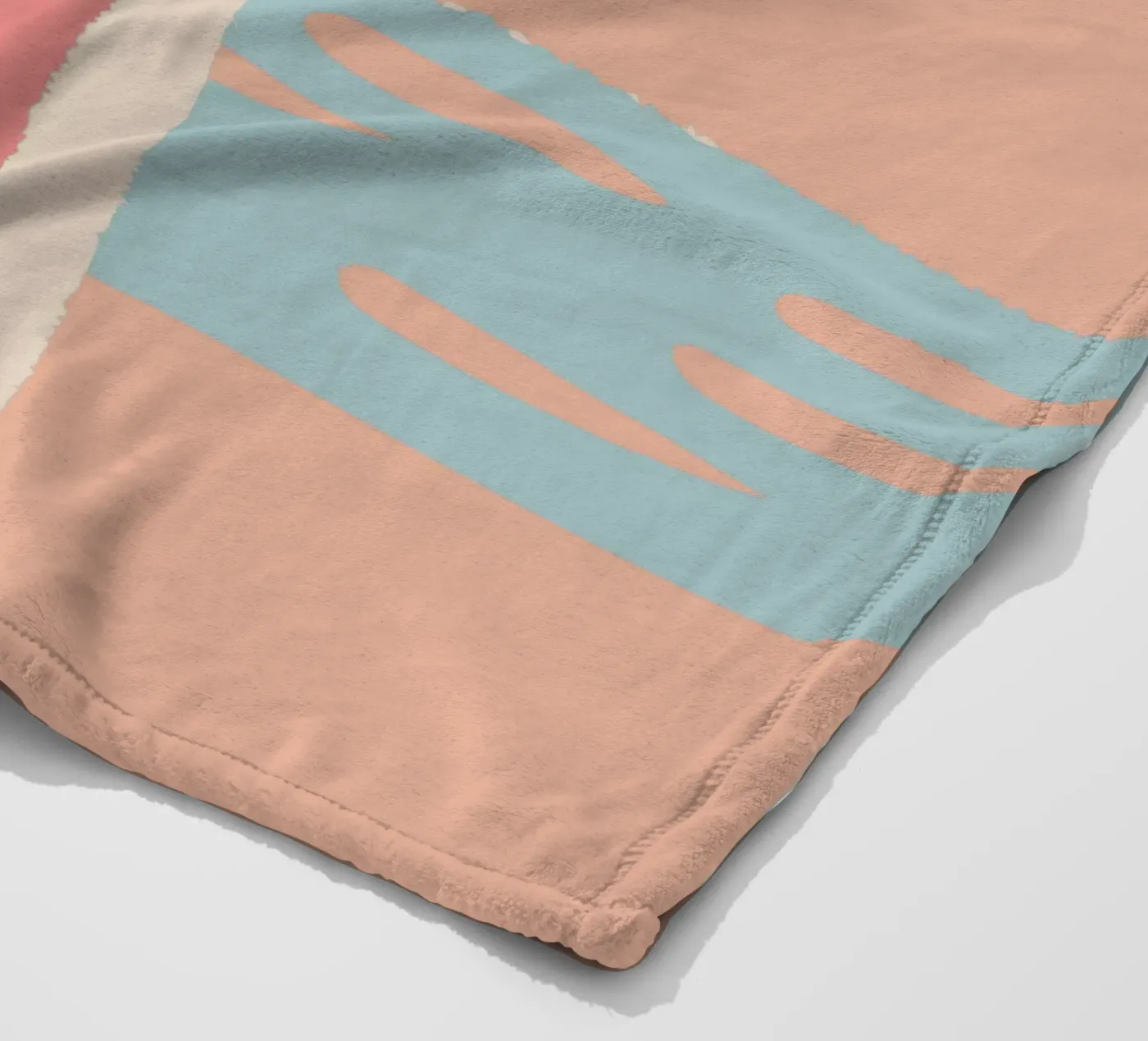 Einsamer Eisbär Fleecedecke von TRENDY POSTER SHOP