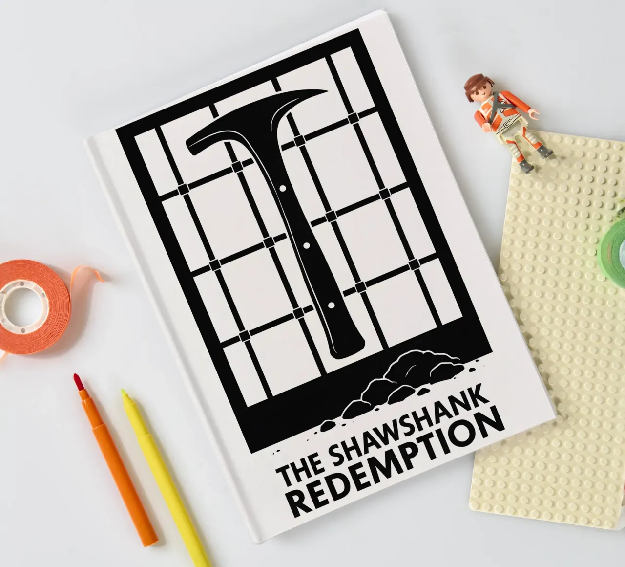 The Shawshank Redemption Print notebook by MoviesArt