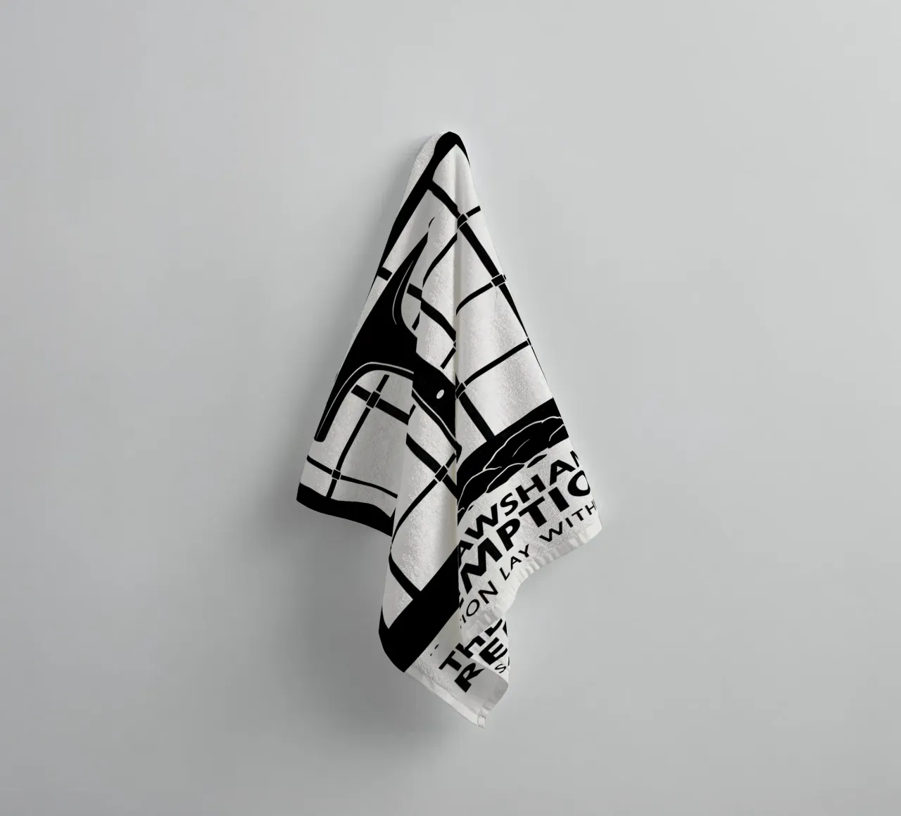The Shawshank Redemption Print asciugamano da bagno da MoviesArt
