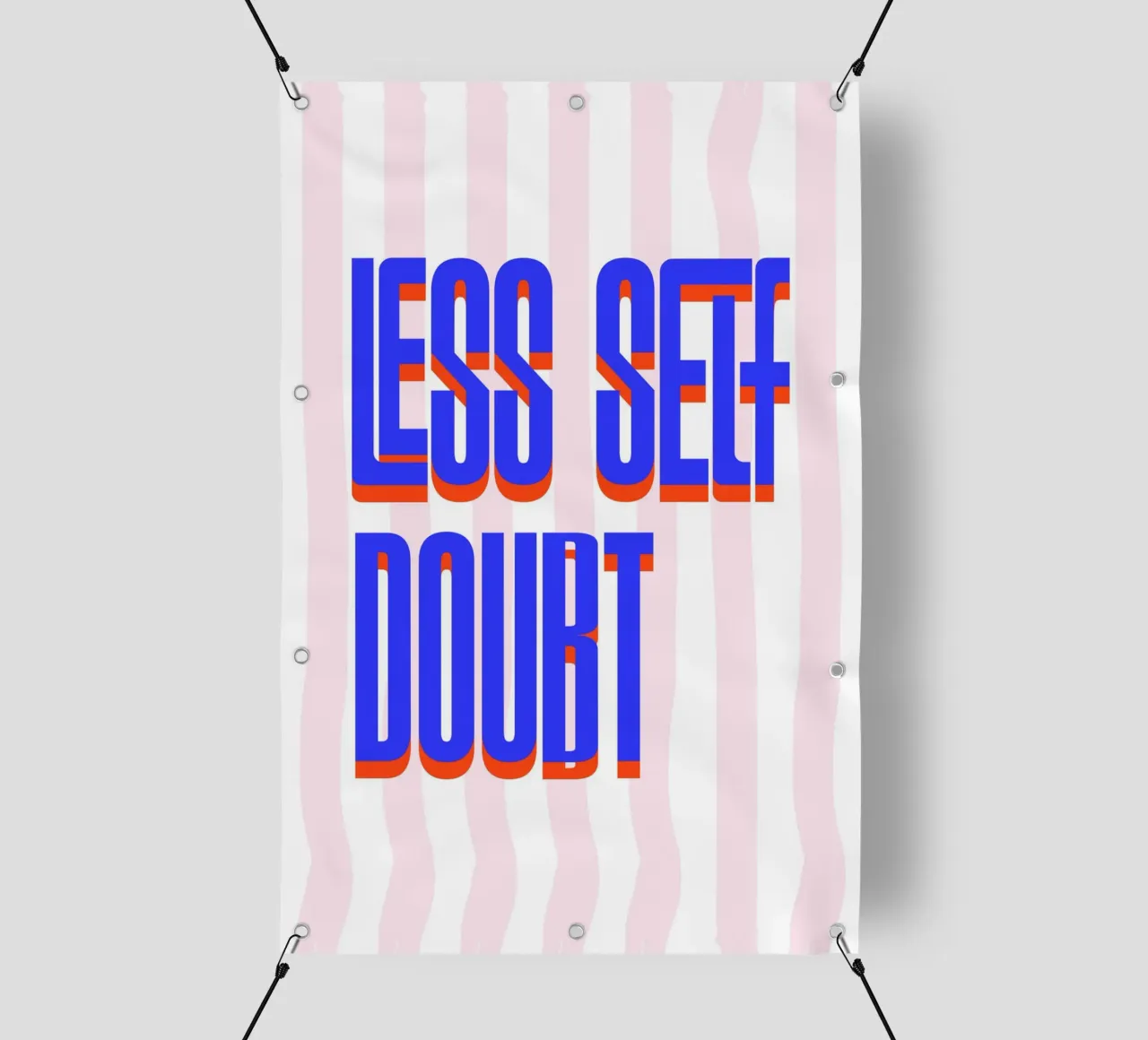 Less Self Doubt telo in pvc da fraeuleinvonfuchs