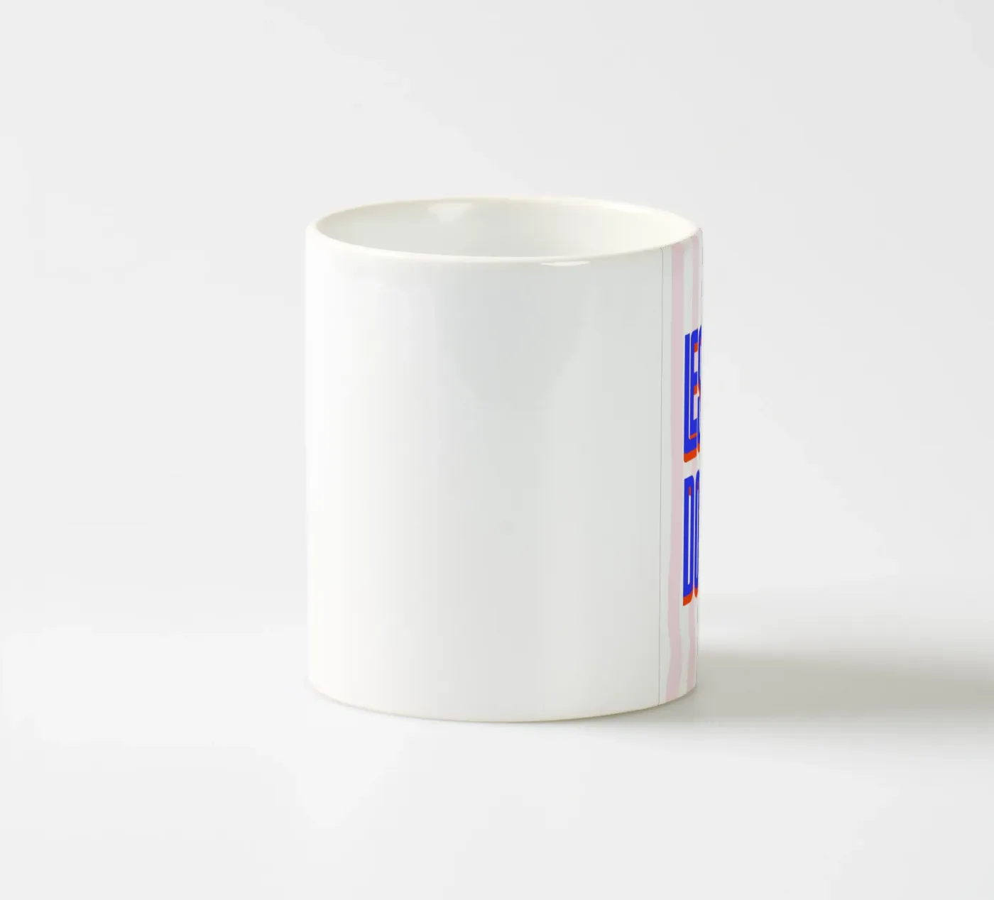 Less Self Doubt ceramic mug by fraeuleinvonfuchs