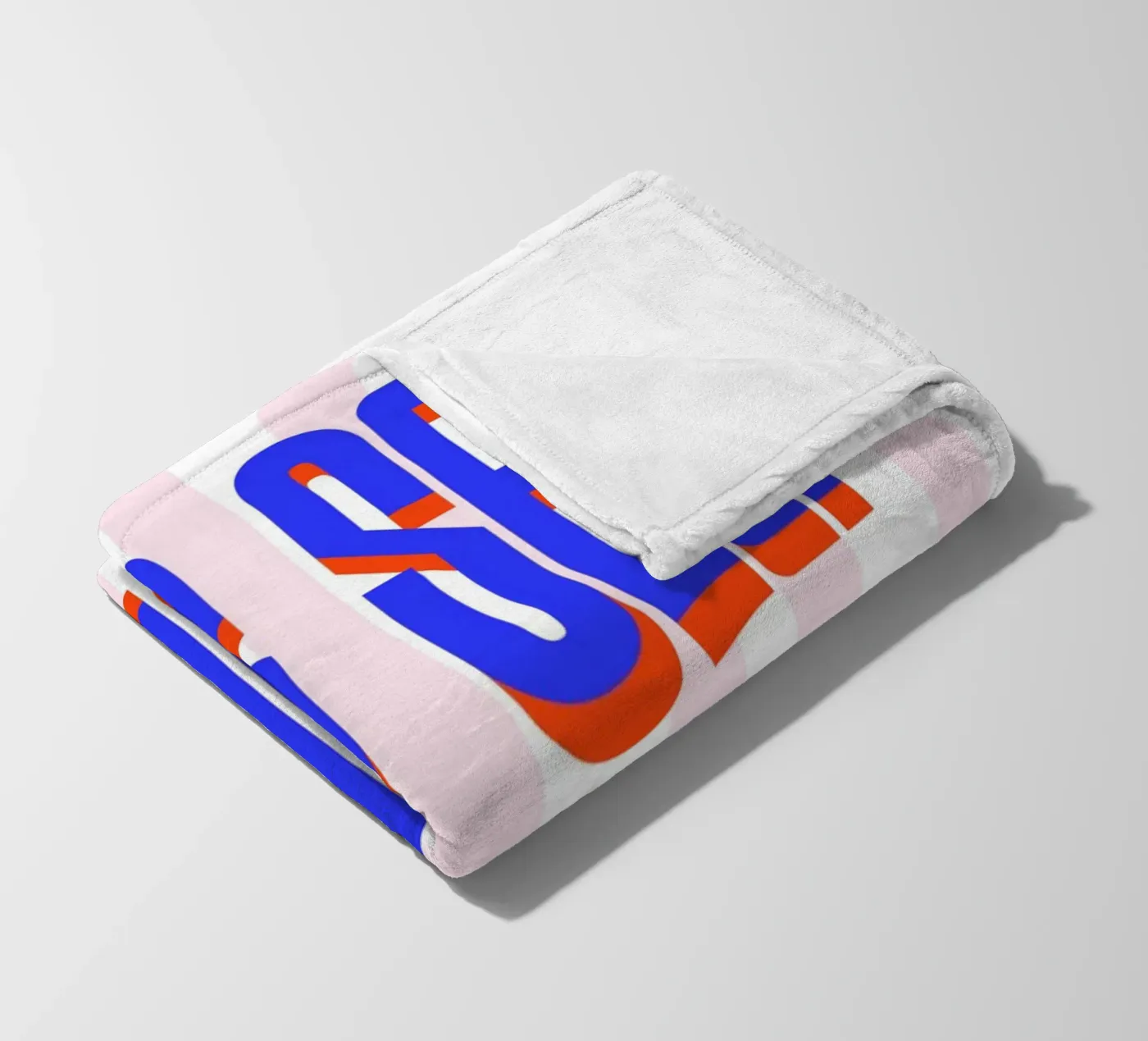 Less Self Doubt fleece blanket by fraeuleinvonfuchs