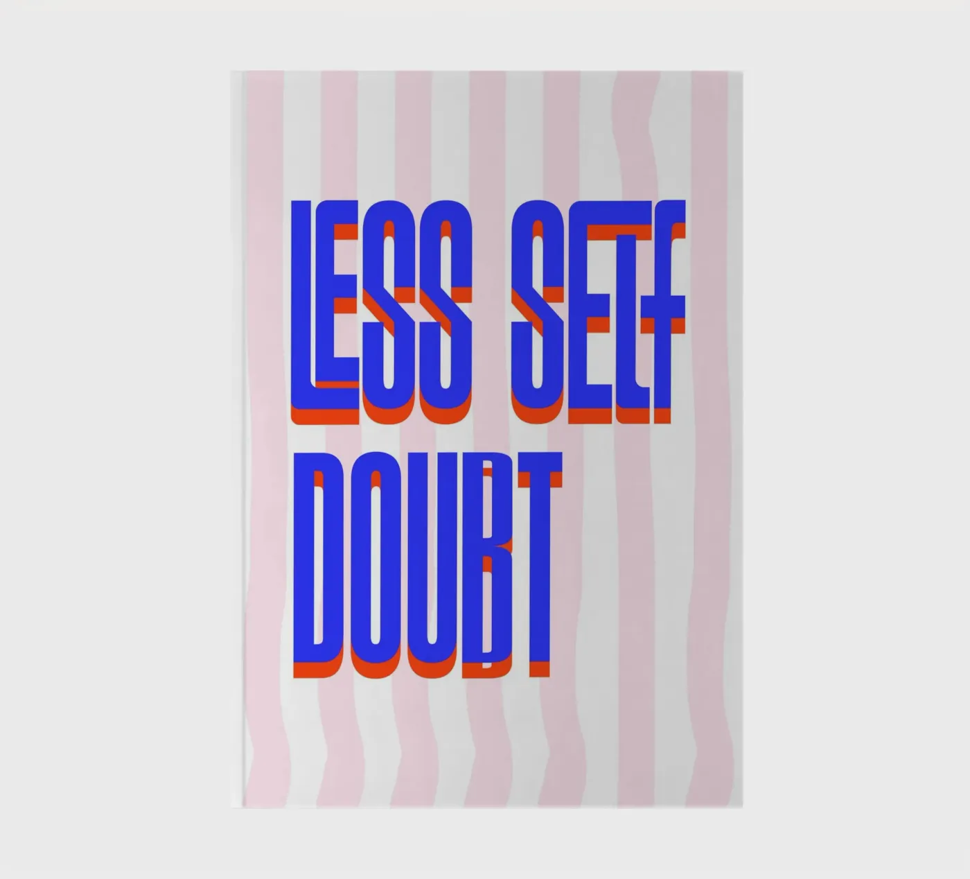 Less Self Doubt notebook by fraeuleinvonfuchs