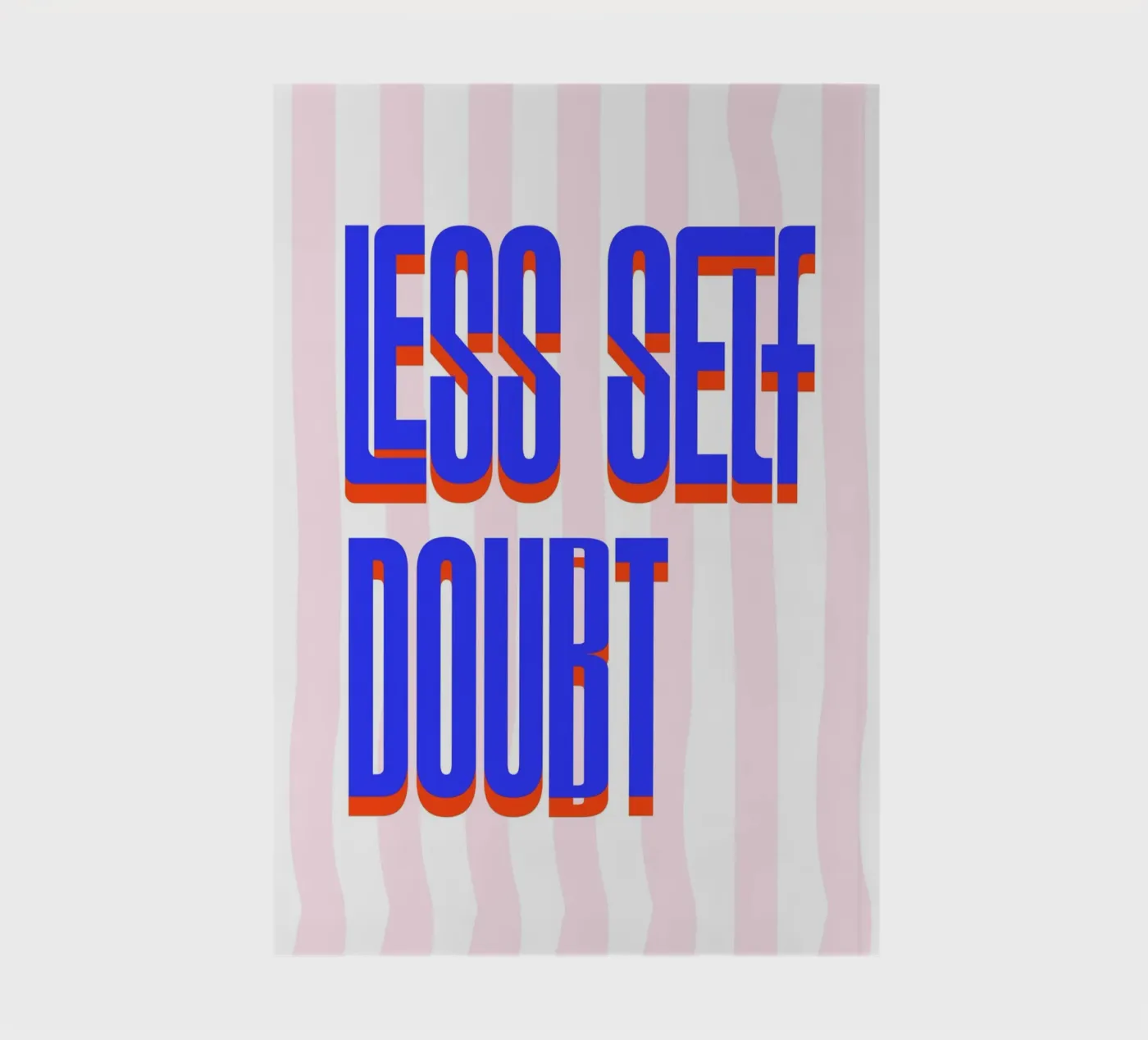 Less Self Doubt notebook by fraeuleinvonfuchs