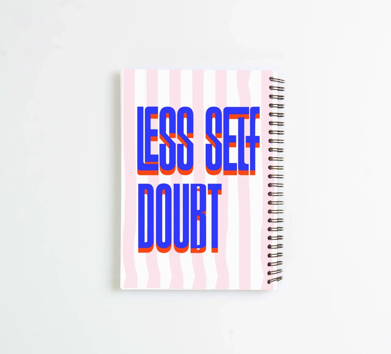 Less Self Doubt diario ad anelli da fraeuleinvonfuchs