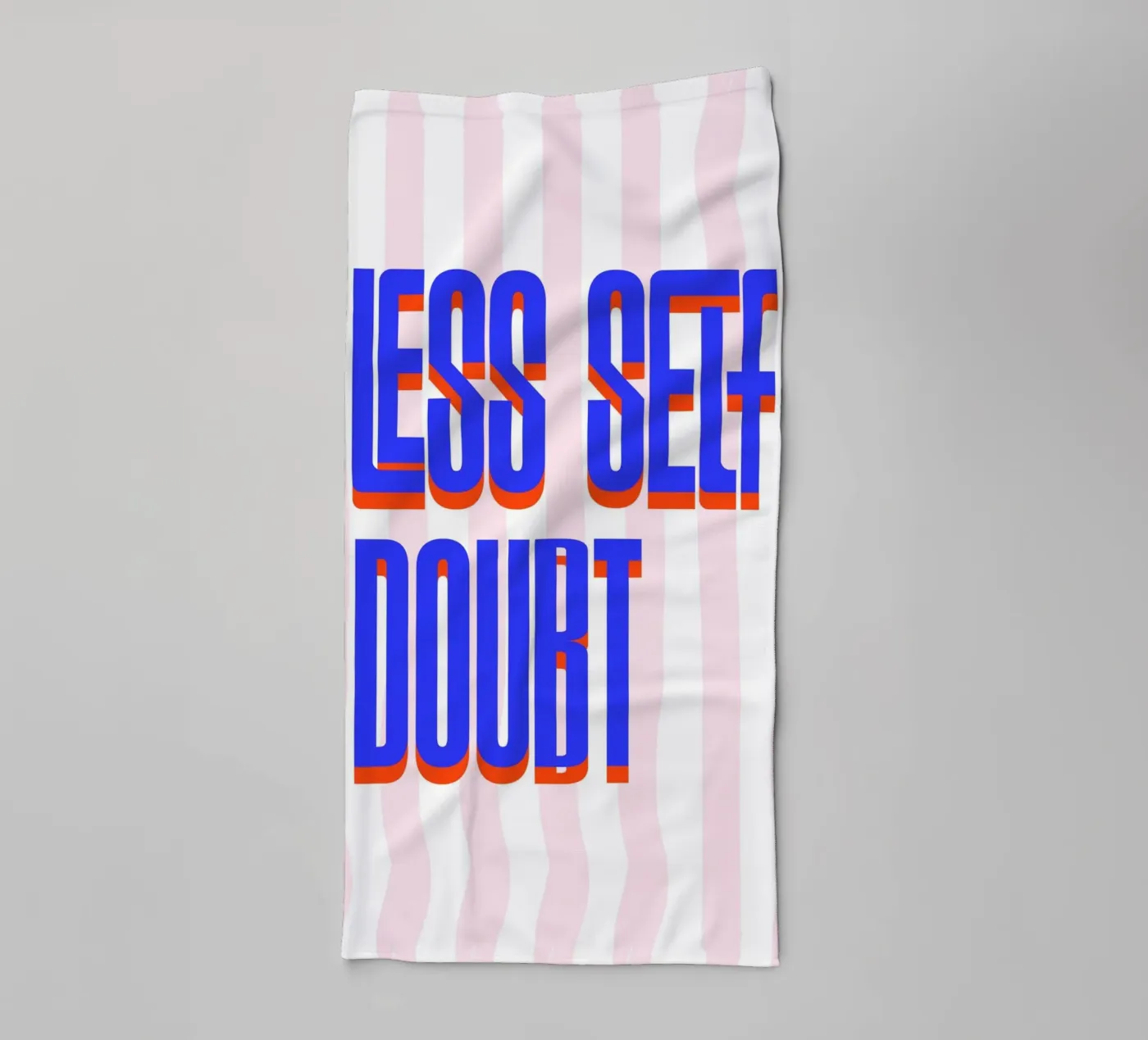 Less Self Doubt Handtuch von fraeuleinvonfuchs